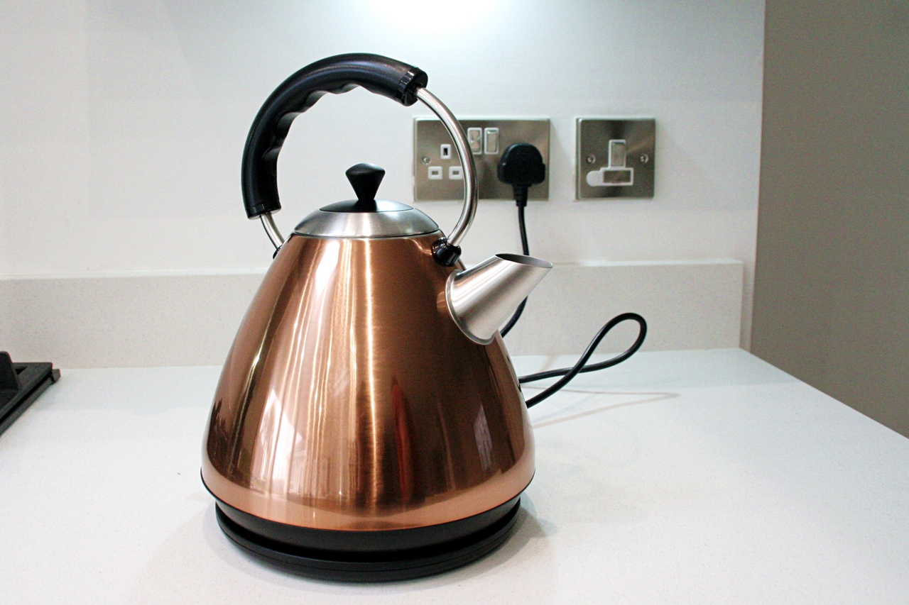 wilko copper kettle and toaster