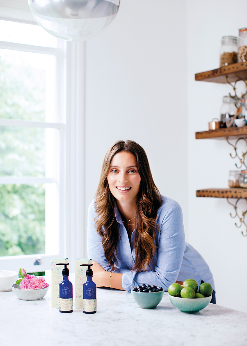 deliciously ella launches neals yard remedies skincare