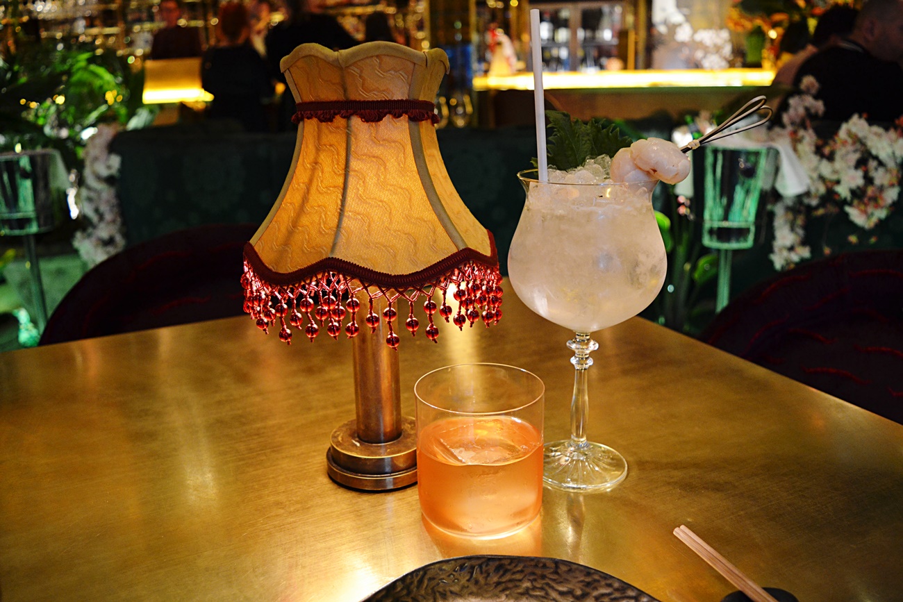 cocktails at the ivy manchester