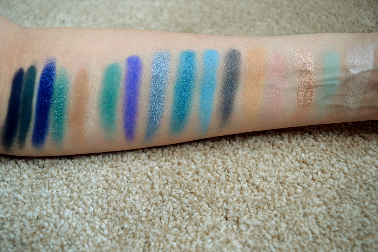 swatches blue blood palette