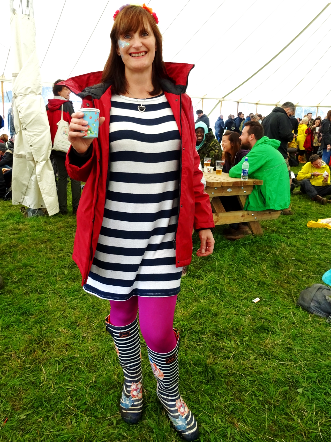 festival number 6 fashion style spotted stripes