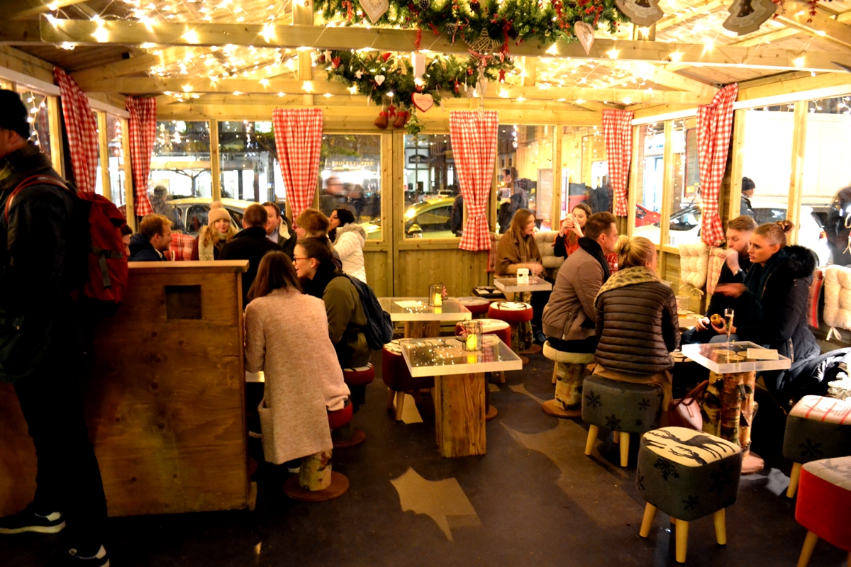Bar Hutte returns to Manchester Spinningfields Christmas Markets 