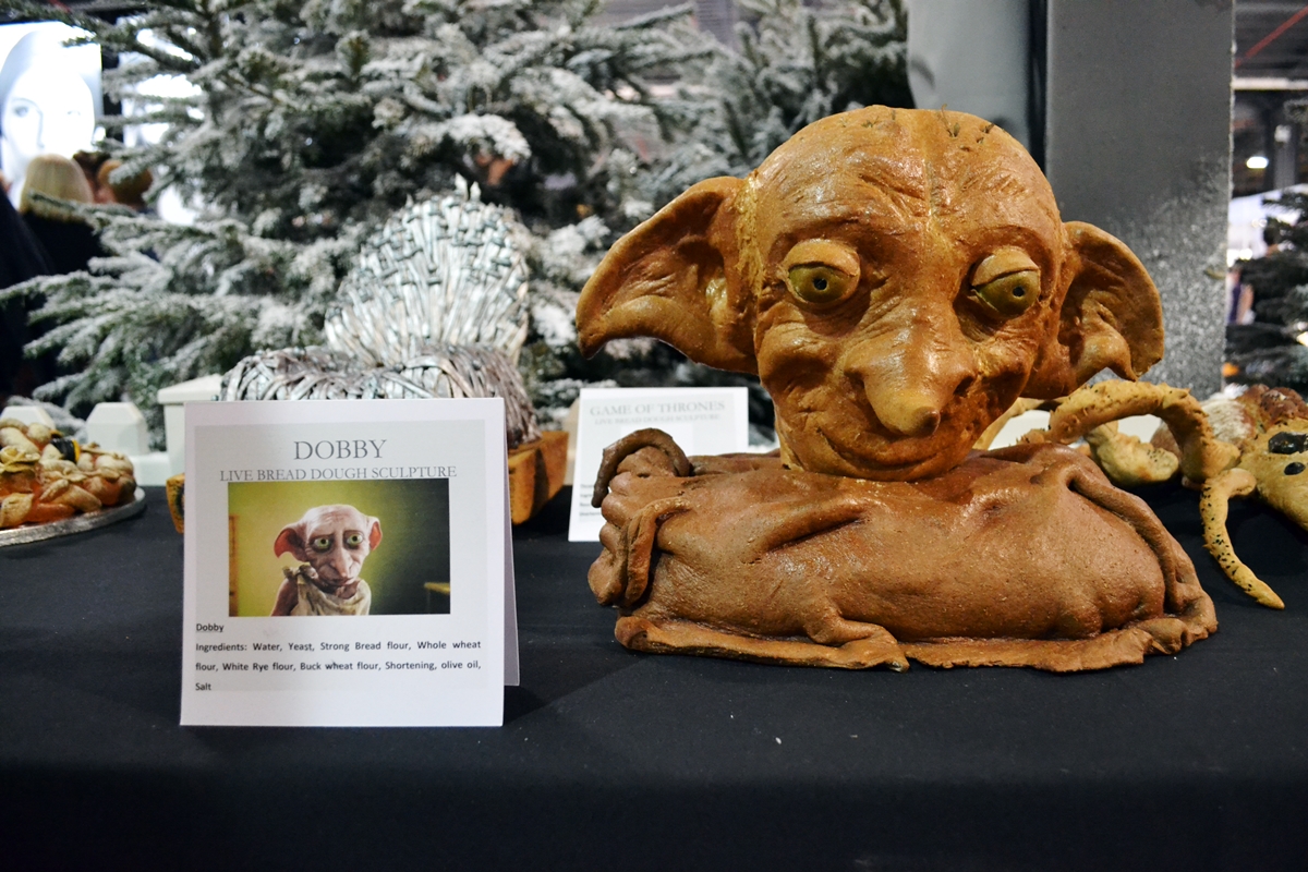 cake and bake show event city manchester 2016 dobby harry potter cake