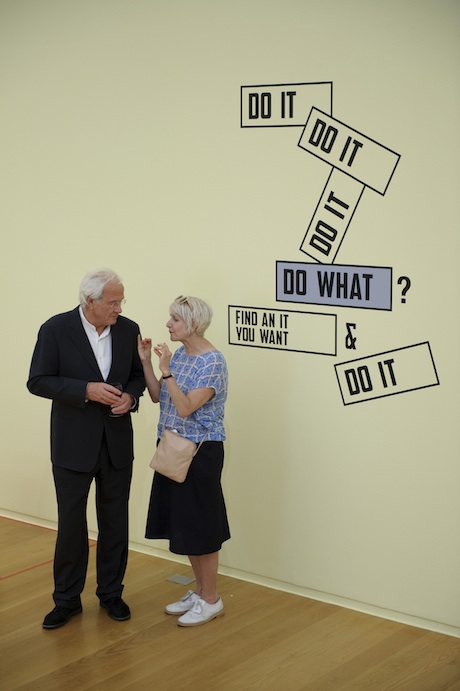 Do It 20 13,  Lawrence Weiner