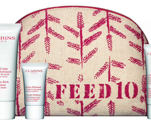 Clarins Feed Projects Feed 10 cosmetics bag
