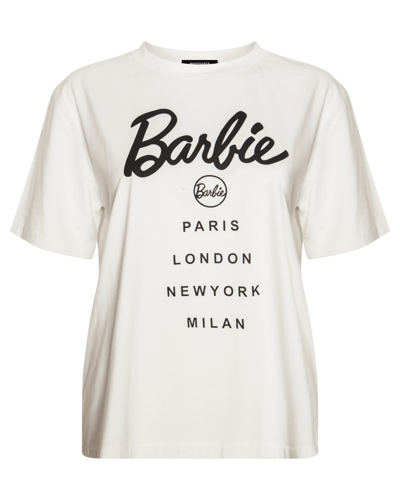 Missguided Barbie Logo T Shirt