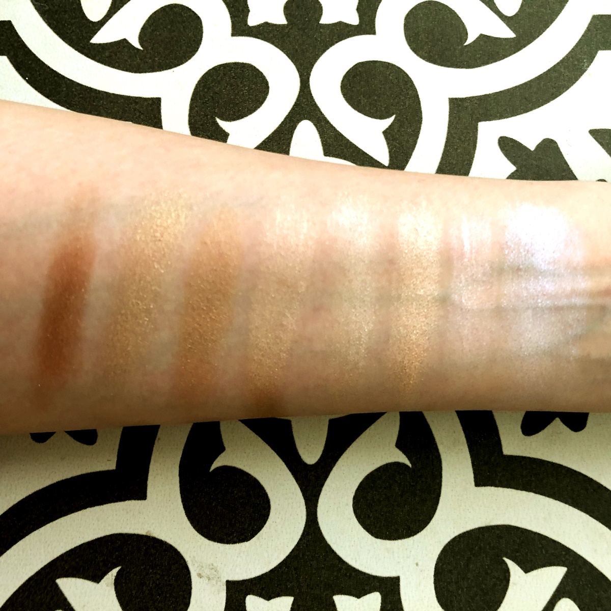 mmmmitchell bperfect colour cosmetics swatches