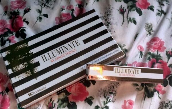 Illuminate by Ashley Tisdale lip gloss and eye shadow palette review