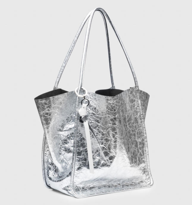proenza schouler oversized metallic bag