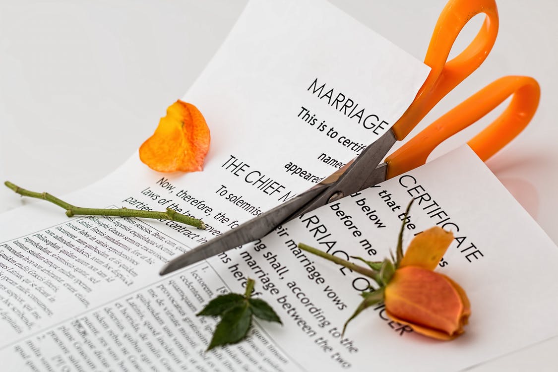 divorce secrets marriage breakup lies