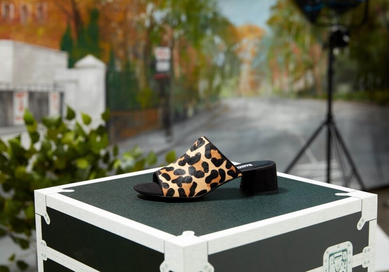 Trend Report: The Best Heeled Mules for SS17 dune leopard print