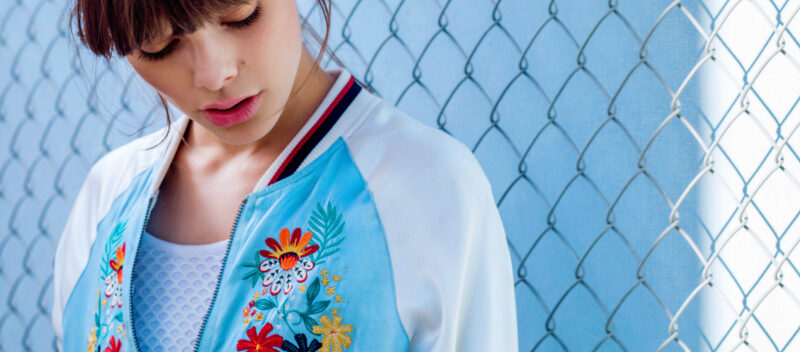 Embroidery trend 2016 - embroidered bomber jacker glamorous