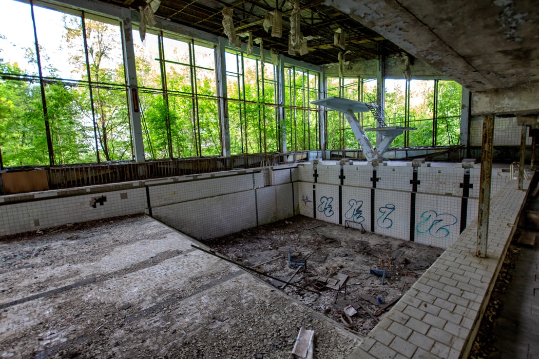 pripyata abandoned swimming pool