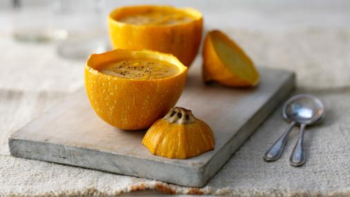 Pumpkin spice soup bbc good food recipe