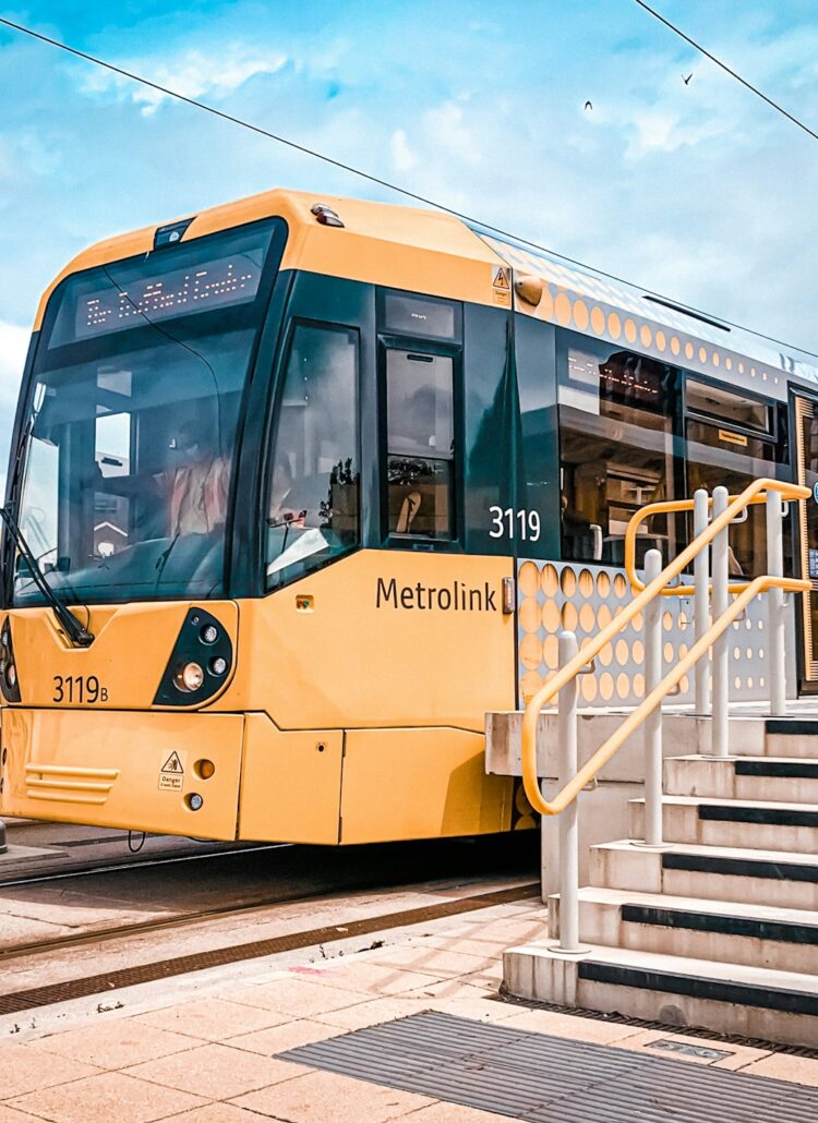 tram in manchester