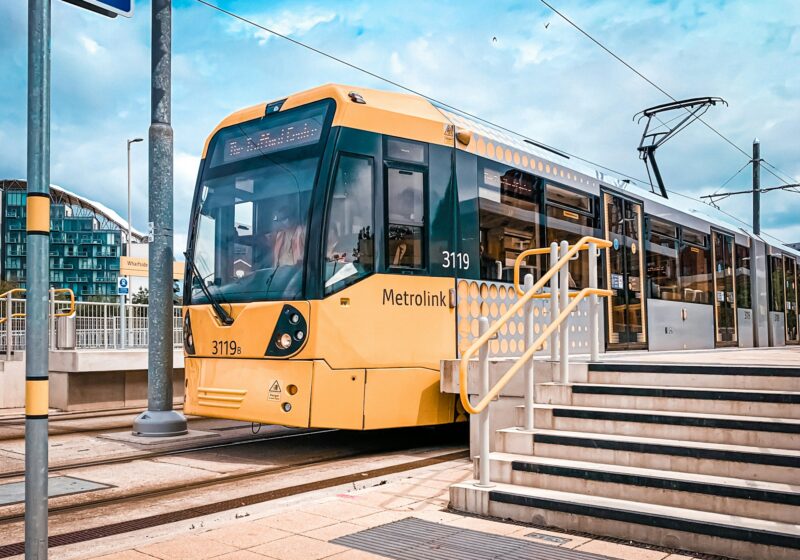 tram in manchester